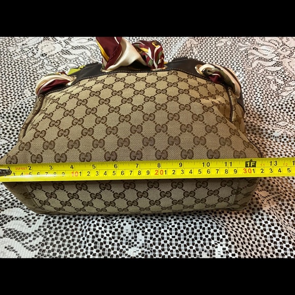 COPY - AUTHENTIC GUCCI MONOGRAM POSITANO TOTE - Picture 12 of 13